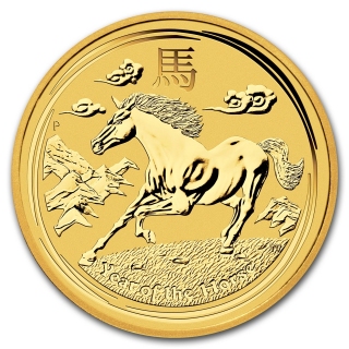 Lunár 2014 Kůň 1/10 oz